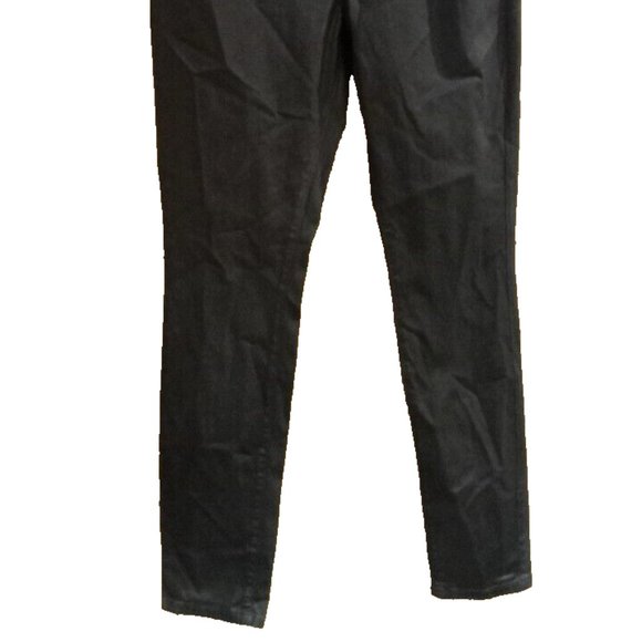 NYDJ STRAIGHT LEG WOMANS JEANS leggins size 6 new with tags black - Picture 2 of 6